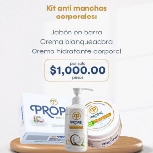 Kit anti manchas corporales